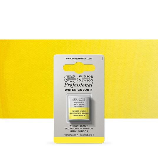 Acquarello Winsor & Newton Pwc 1/2 Godet – Giallo Limone Winsor