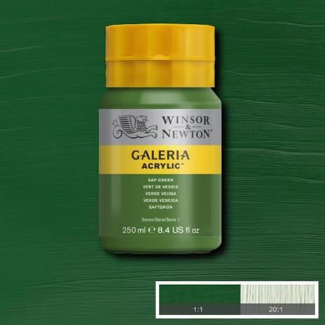 Acrilico Winsor & Newton Galeria 500ml – Verde Vescica