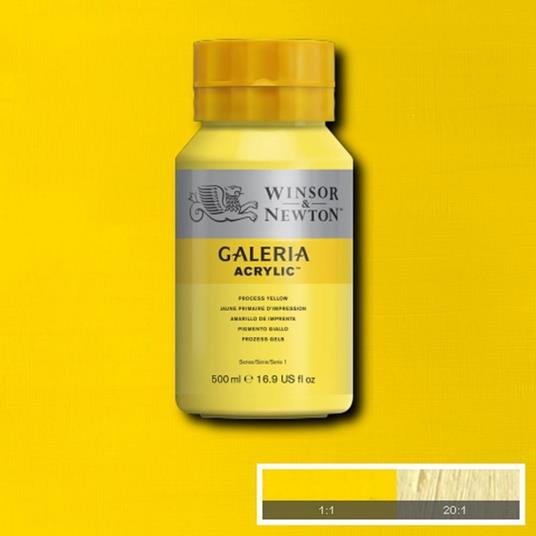 Acrilico Winsor & Newton Galeria 500ml -pigmento Giallo