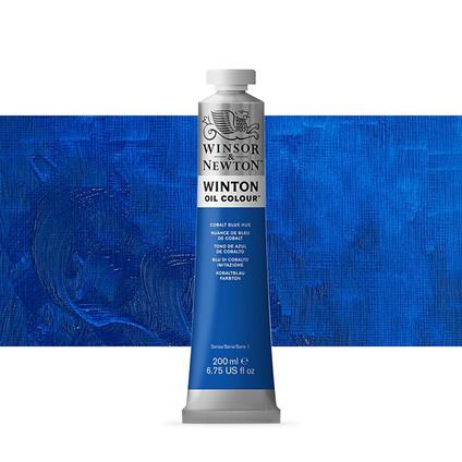 Colore A Olio Winton Winsor & Newton 200ml -blu Di Cobalto Imitazione