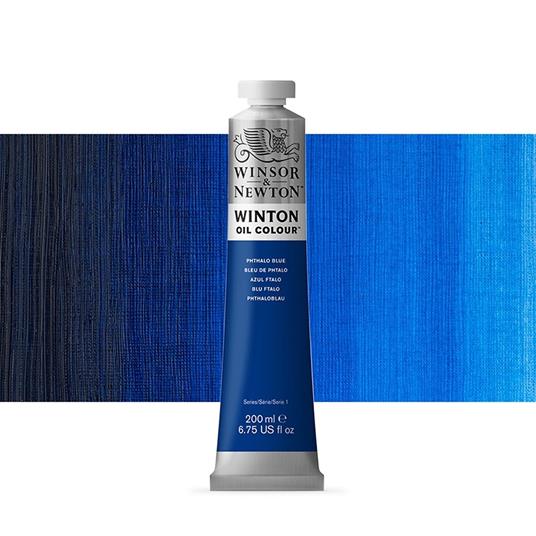 Colore A Olio Winton Winsor & Newton 200ml -blu Ftalo