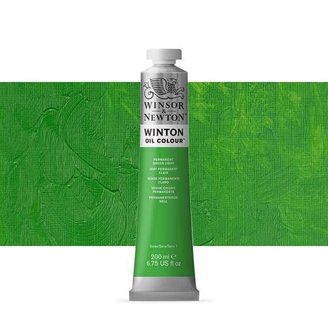 Colore A Olio Winton Winsor & Newton 200ml -verde Chiaro Permanente