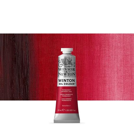 Colore A Olio Winton Winsor & Newton 37ml – Lacca Cremisi Permanente