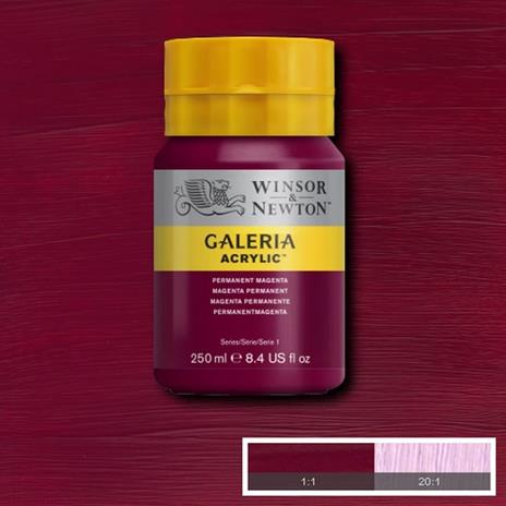 Acrilico Winsor & Newton Galeria 500ml -magenta Permanente