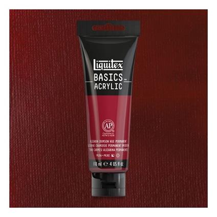 Acrilico Liquitex Basics 118ml Alzarin Crimnson Hue Permanente