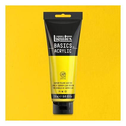 Acrilico Liquitex Basics 118ml Giallo Di Cadmio Chiaro