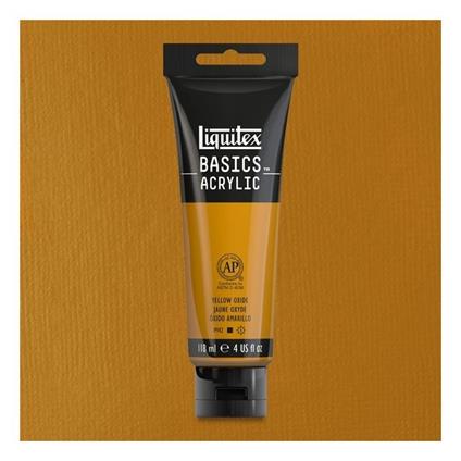 Acrilico Liquitex Basics 118ml Ossido Giallo