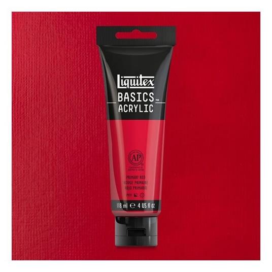 Acrilico Liquitex Basics 118ml Rosso Primario