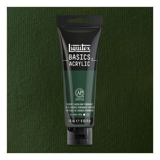 Acrilico Liquitex Basics 118ml Verde Di Hooker Permanente