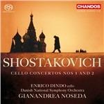 Concerti per violoncello n.1, n.2 - SuperAudio CD ibrido di Dmitri Shostakovich,Enrico Dindo,Gianandrea Noseda