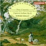 Concerti per pianoforte - CD Audio di Felix Mendelssohn-Bartholdy