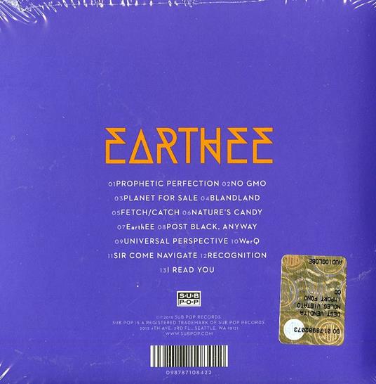 Earthee - CD Audio di TheeSatisfaction - 2