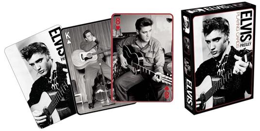 Carte da Gioco Elvis Presley. Black and White - 2