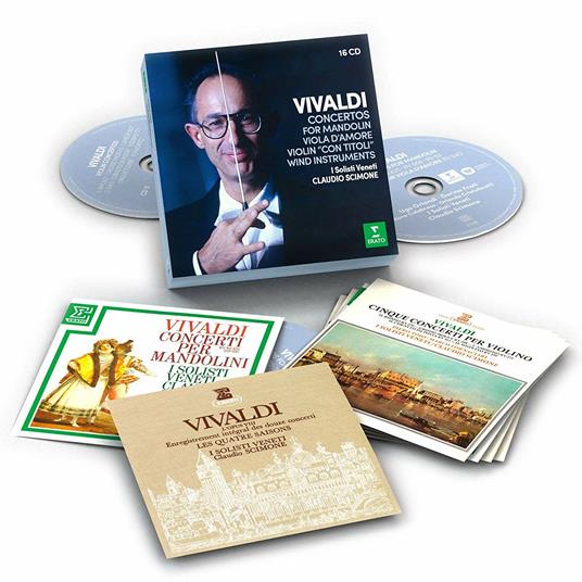 Concerti per mandolini - Concerti per violini - Le quattro stagioni - CD Audio di Antonio Vivaldi,Claudio Scimone,Solisti Veneti - 2