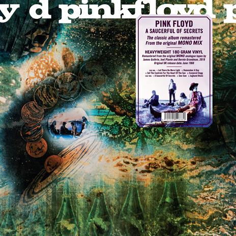 A Saucerful of Secrets (Mono Edition) - Vinile LP di Pink Floyd