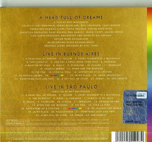 Live in Buenos Aires - Live in Sao Paolo - Coldplay - CD | Feltrinelli