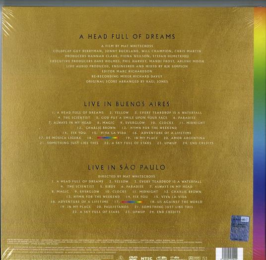 Live in Buenos Aires - Live in Sao Paolo - Vinile LP + DVD di Coldplay - 2