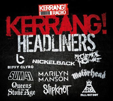 Kerrang! Headliners - CD Audio