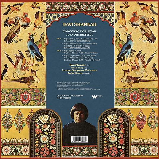 Sitar Concerto - Vinile LP di Ravi Shankar,André Previn,London Symphony Orchestra - 2