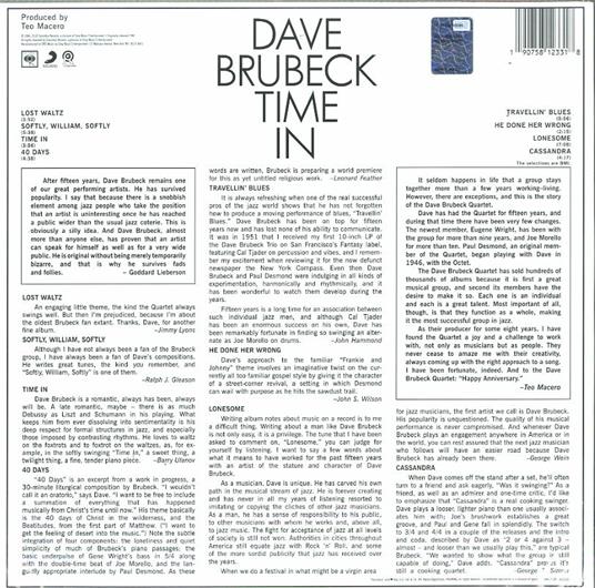 Time in - Vinile LP di Dave Brubeck - 2