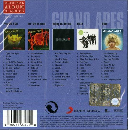 Original Album Classics - CD Audio di Guano Apes - 2