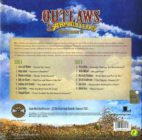 Outlaws & Armadillos. Country's Roaring - Vinile LP - 2