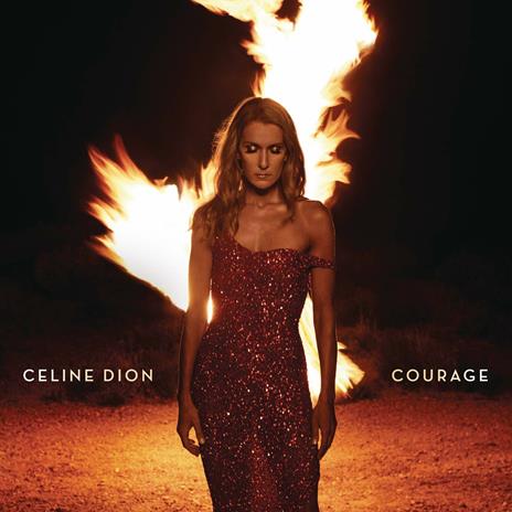 Courage (Red Coloured Vinyl) - Vinile LP di Céline Dion