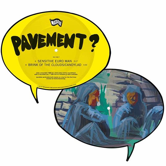 Sensitive Euro Man - Vinile 7'' di Pavement