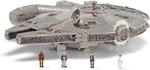 Star Wars Micro Galaxy Squadron Feature Vehicle Con Figures Millennium Falcon 22 Cm Jazwares