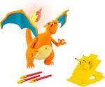 Pokémon Interactive Deluxe Action Figura Charizard 15 Cm Jazwares