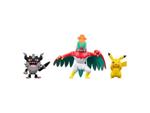 Pokémon Battle Figura Set 3-pack Pikachu -8, Perrserker, Hawlucha 5 Cm Jazwares