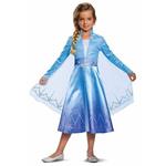 Costume Carnevale Frozen - Elsa Traveling Deluxe, Taglia M (7-8 anni)