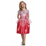 Costume Carnevale Disney Princess - Aurora Classic, Taglia S (5-6 anni)