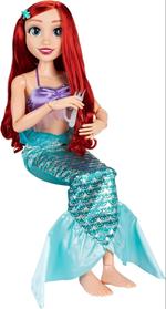 Disney Princess Ariel Bambola alta 80 cm Con Accessori, compagna di gioco perfetta