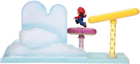 Nintendo super mario playset cloud con personaggo articolato 6 cm - 5