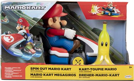 Mario Kart Spinout Mario Kart Figura 6cm Jakks Pacific - 6
