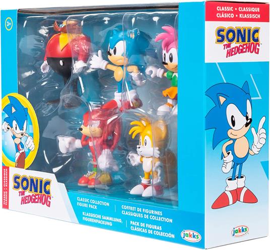 5 confezioni della collezione di adesivi Sonic the Hedgehog. 5 adesivi per  confezione. 140 per un set completo. Factory Entertainment 1990s. Raro -   Italia