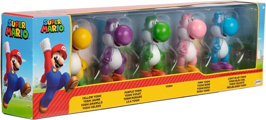 Super Mario Bros Yoshi Pack 5 Figura Jakks Pacific - 2