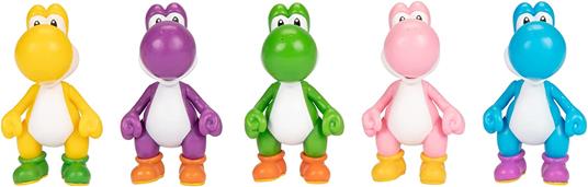 Super Mario Bros Yoshi Pack 5 Figura Jakks Pacific - 5