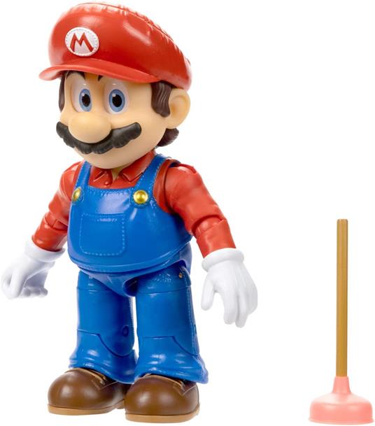 The Super Mario Bros. Movie Mini Figura Mario 3 Cm Jakks Pacific - 4