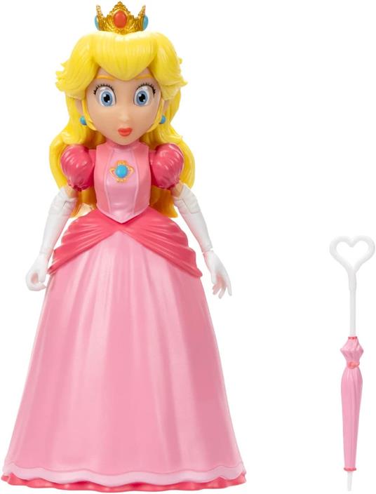 The Super Mario Bros. Movie Mini Figura Peach 3 Cm Jakks Pacific - 2