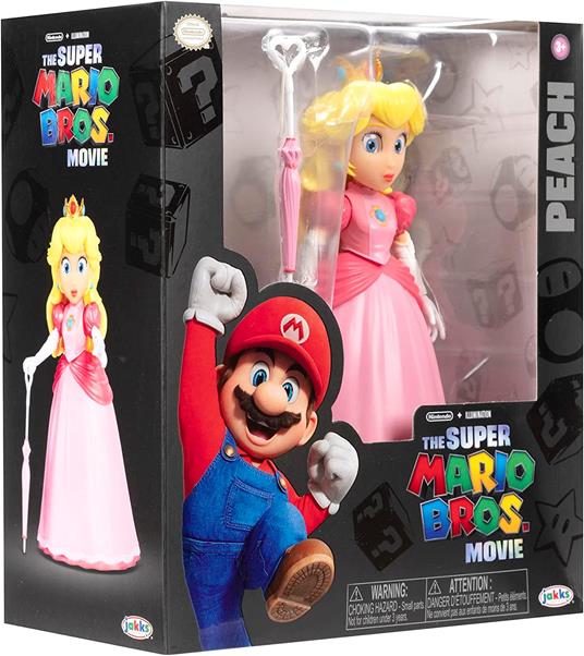The Super Mario Bros. Movie Mini Figura Peach 3 Cm Jakks Pacific - 5