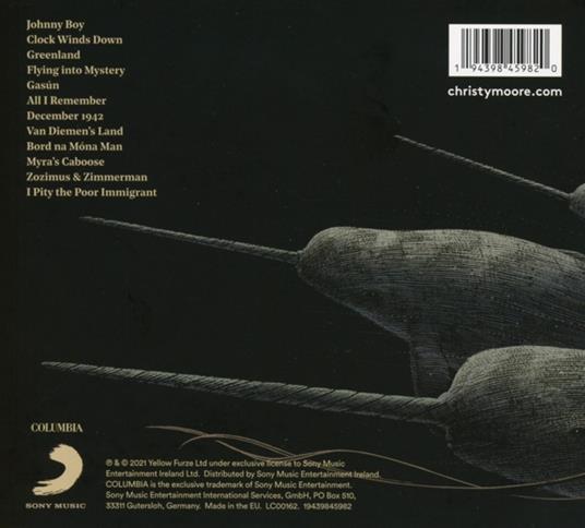 Flying Into Mystery - CD Audio di Christy Moore - 2