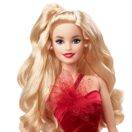 Barbie Magia delle Feste 2022, bambola con abito rosso, stella di Natale  applicata alla scollatura - Barbie - Bambole Fashion - Giocattoli |  laFeltrinelli