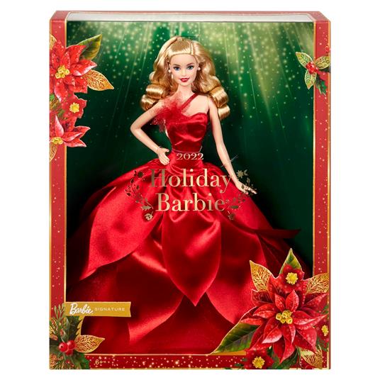 Barbie Magia delle Feste 2022, bambola con abito rosso, stella di Natale  applicata alla scollatura - Barbie - Bambole Fashion - Giocattoli |  laFeltrinelli