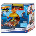 Hot Wheels - City Burger Blitz Playset con 1 Macchinina, Si Collega ad Altri Playset e Piste