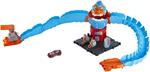 Hot Wheels - City Gorilla Attacco Distruttivo, Playset a Tema Stazione di Servizio con 1 Macchinina