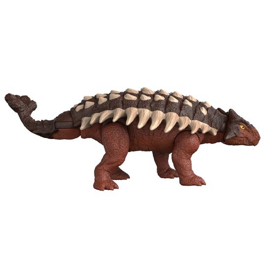 Jurassic World - ROAR STRIKERS Ankylosaurus, Giocattolo per Bambini 4+ Anni, HDX36 - 4