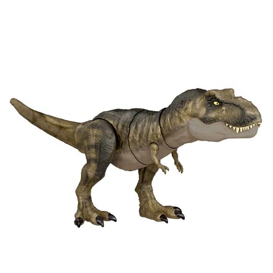 Jurassic World- Dinosauro articolato T-Rex Golpea e Devora con Suono