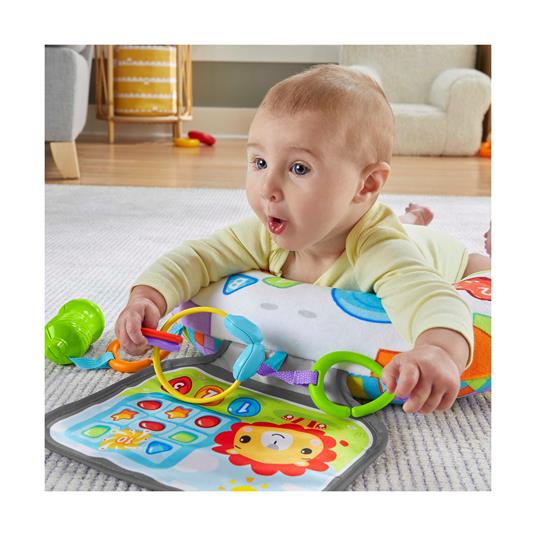 Fisher-Price Cuscino Baby Gamer giocattolo sensoriale per giocare distesi  sul pancino, dalla nascita in su - Fisher Price - Primi giochi - Giocattoli  | laFeltrinelli